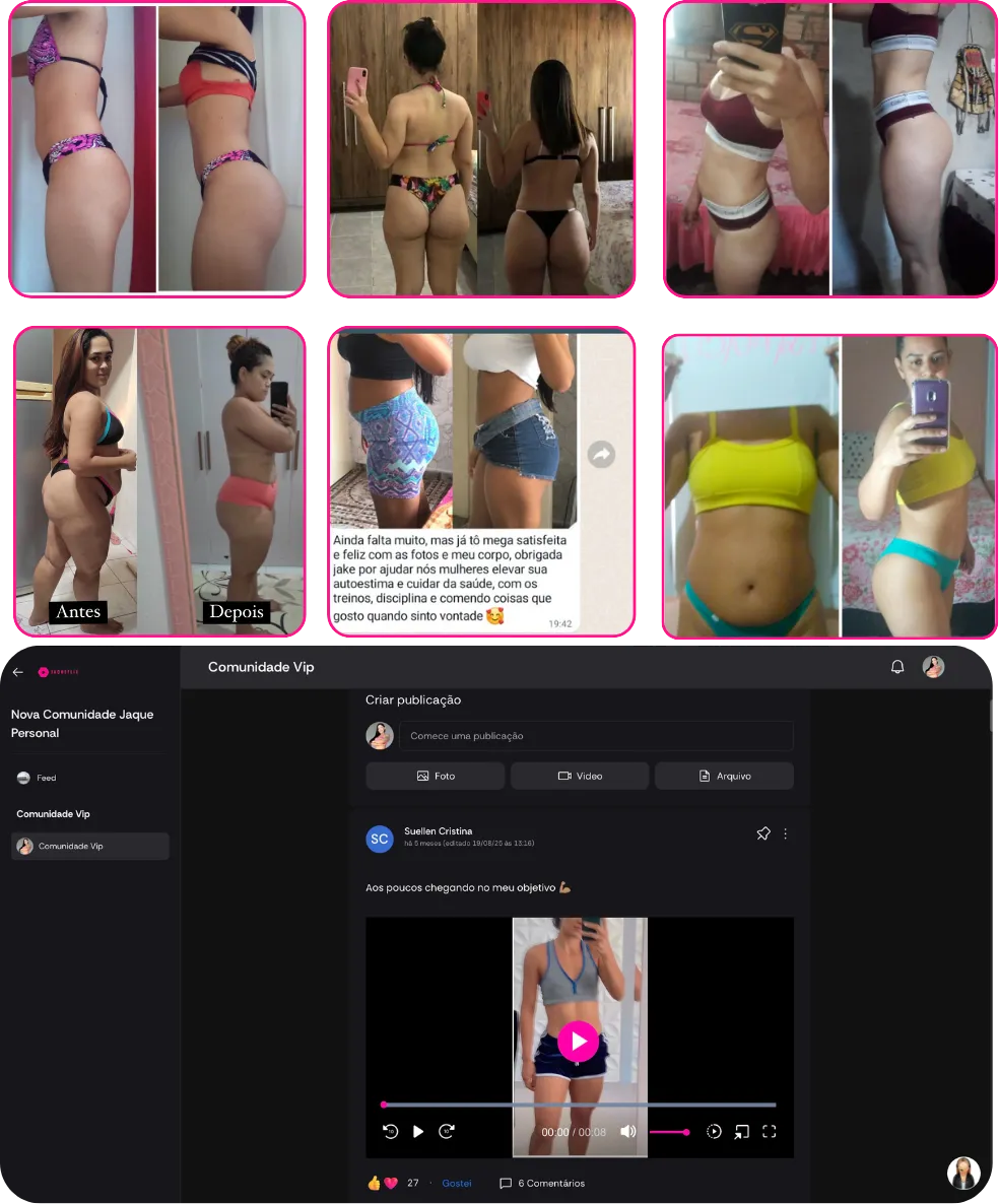 Comunidade Método Corpo Definido – alunas reais com resultados reais